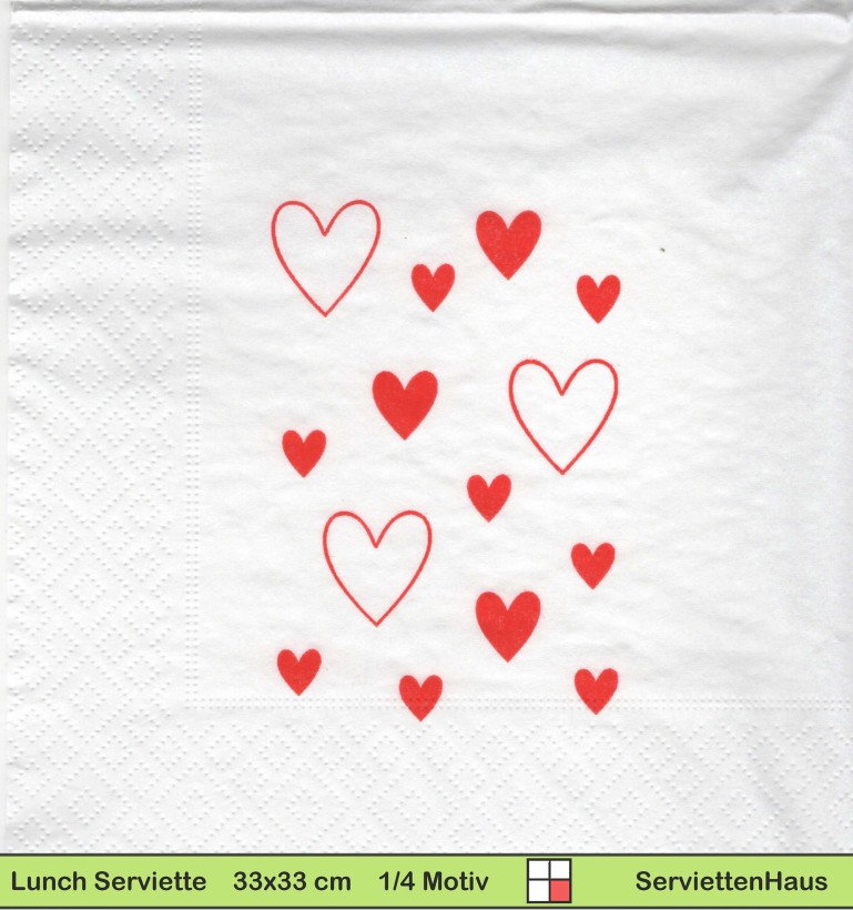 Live Love woof - 1 Lunch Serviette